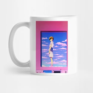 Anime Girl - Retro Future Mug